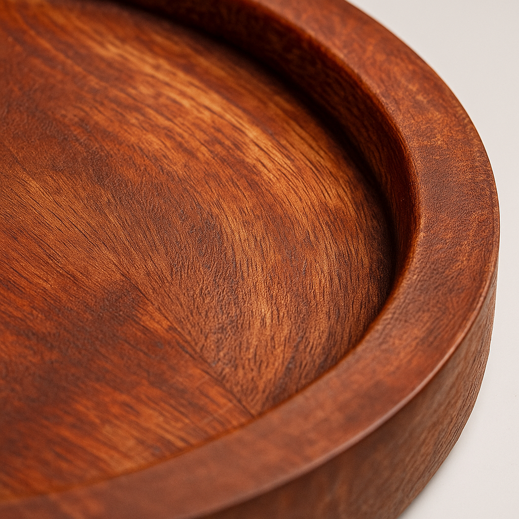 Acacia Wood Serving Platter – Rustic Engraved Board