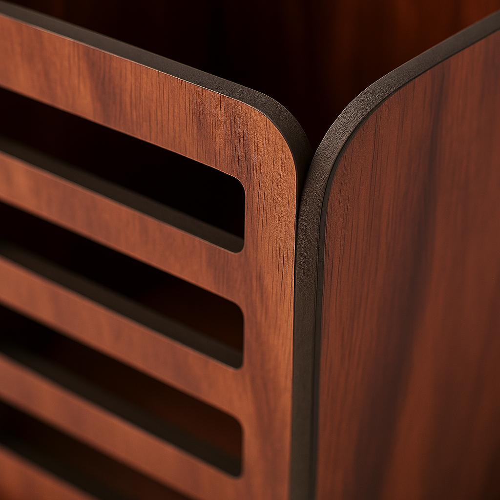 Rustic Handmade Wooden Pen Holder