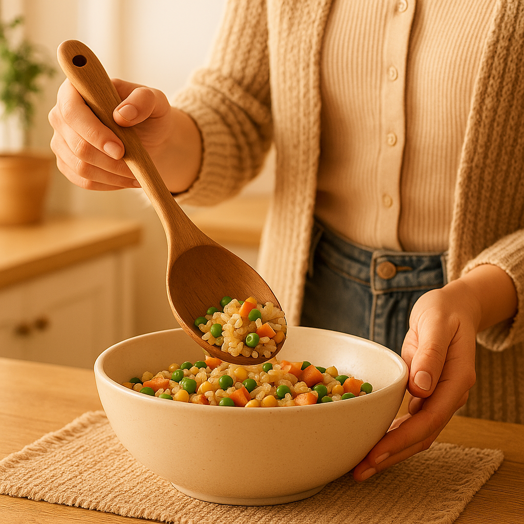 Handmade Engraved Wooden Spoon Set of 9