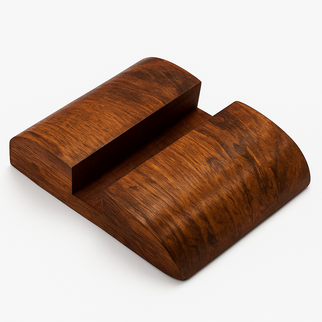 Wooden Walnut Smart Phone Holder