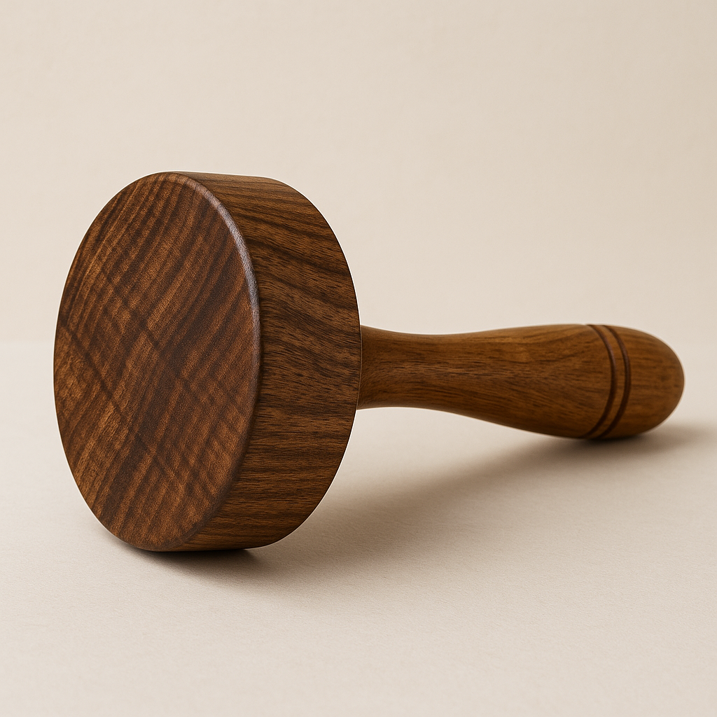 Handmade Wooden Masher for Potatoes & Herbs