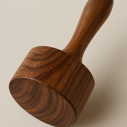 Handmade Wooden Masher for Potatoes & Herbs