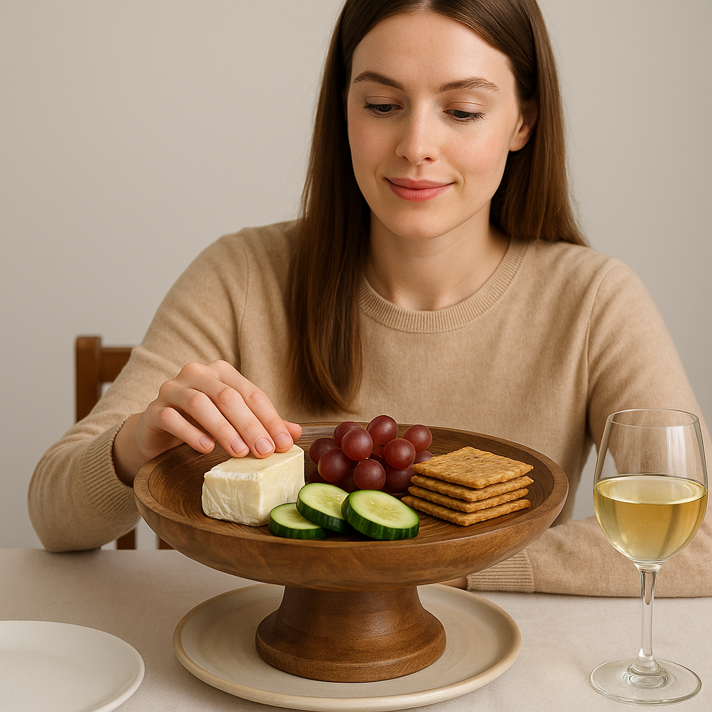 wooden breakfast tray