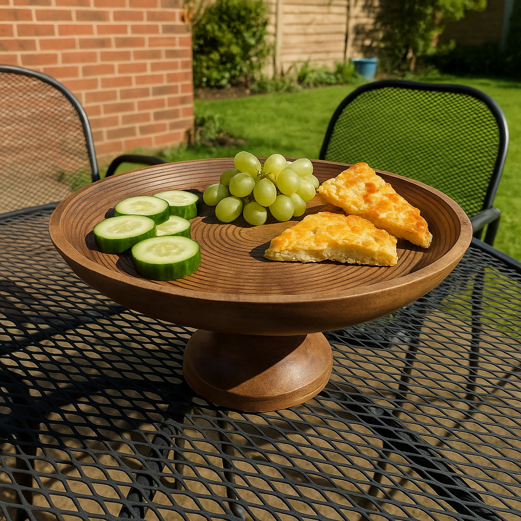 Wooden platter