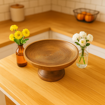 Handmade Wooden Lazy Rotating Susan