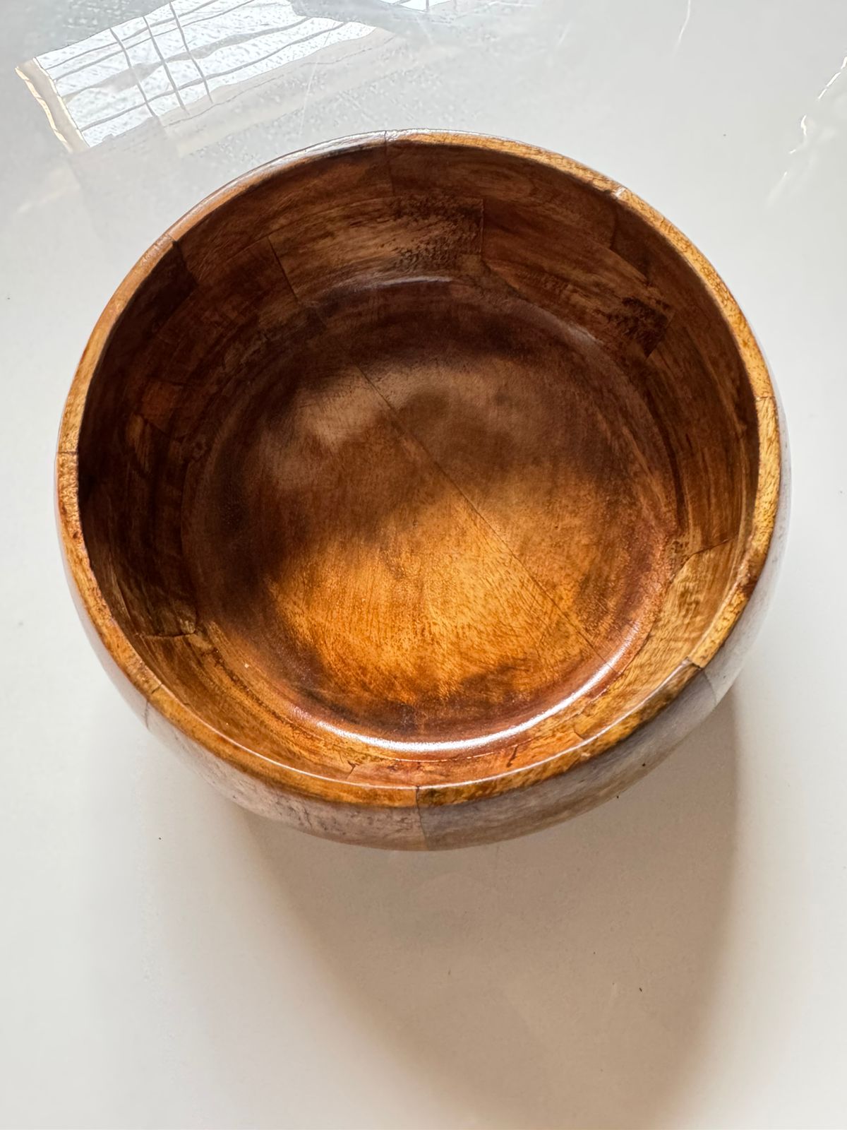 Handcrafted Wooden Fruit Bowl