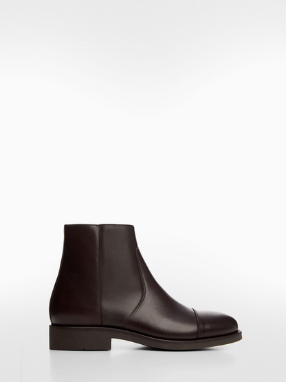 Leather Chelsea ankle boots