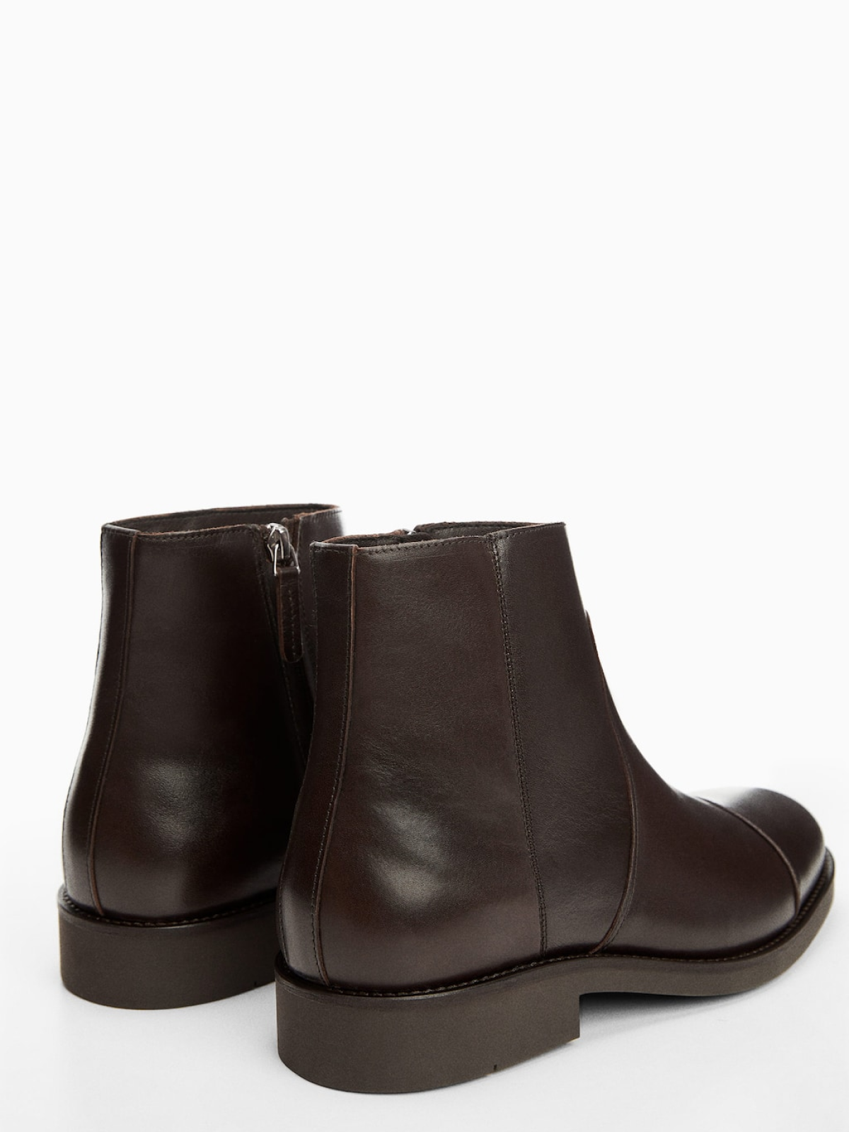 Leather Chelsea ankle boots