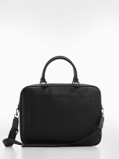 Textured bag with flap