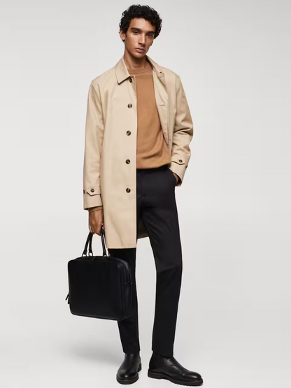 Textured bag with flap