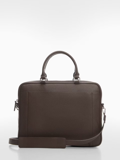 Textured bag with flap