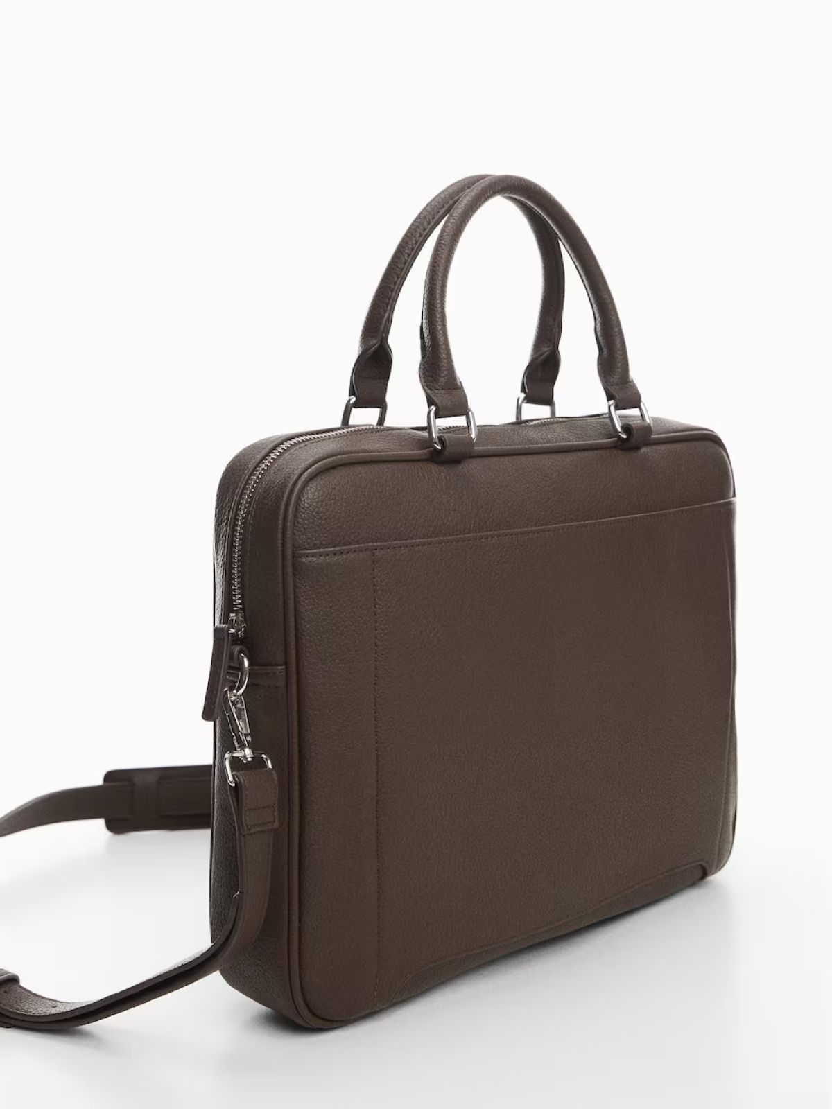Textured bag with flap
