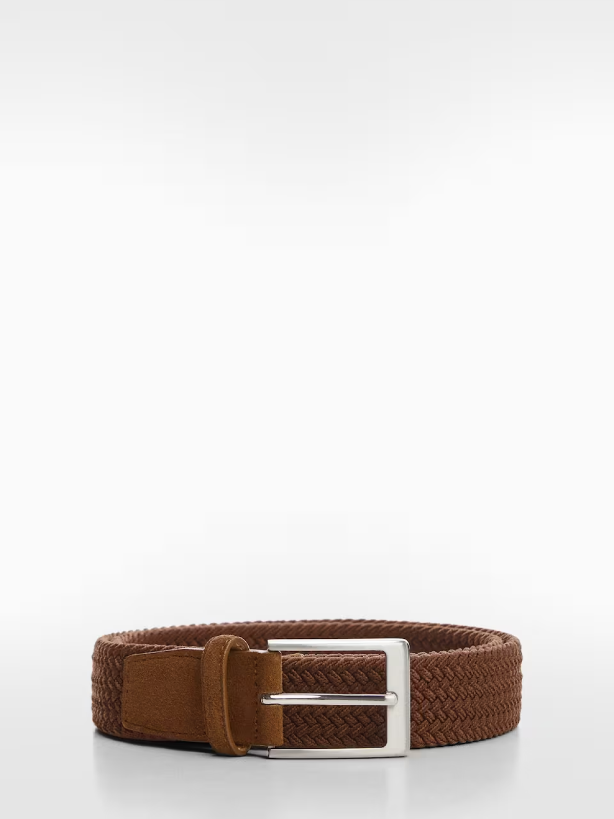 Braided elastic belt