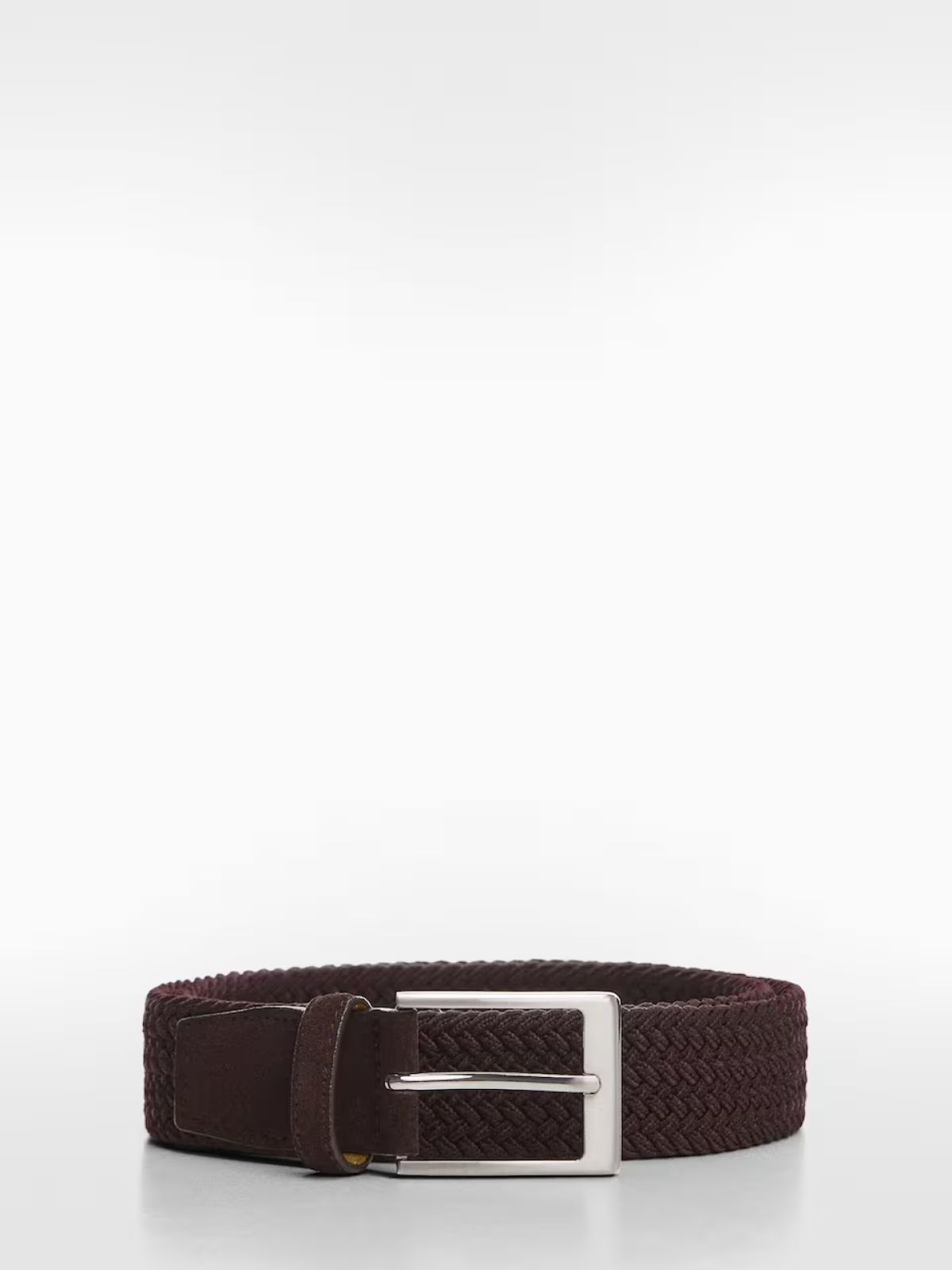 Braided elastic belt