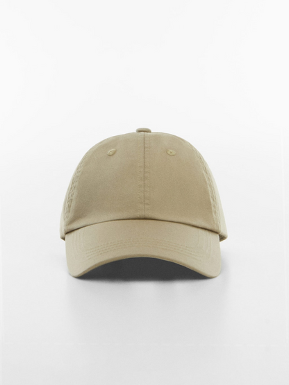 Cotton visor cap