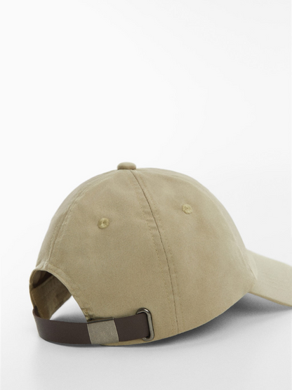 Cotton visor cap