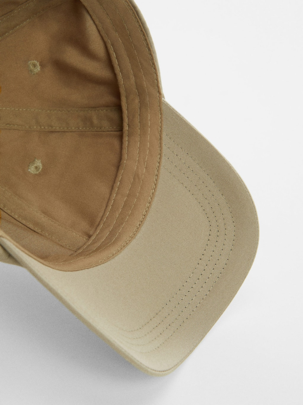 Cotton visor cap
