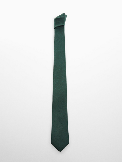 Micro-print tie