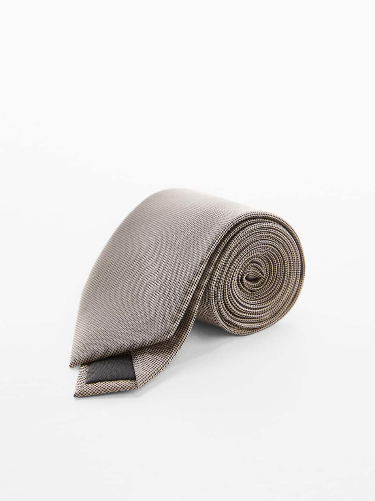 Micro-print tie