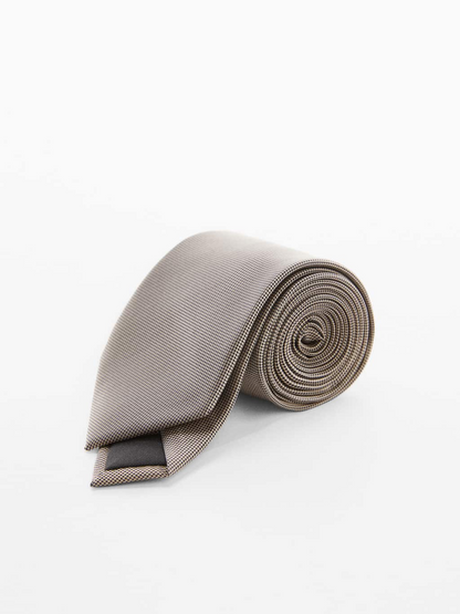 Micro-print tie
