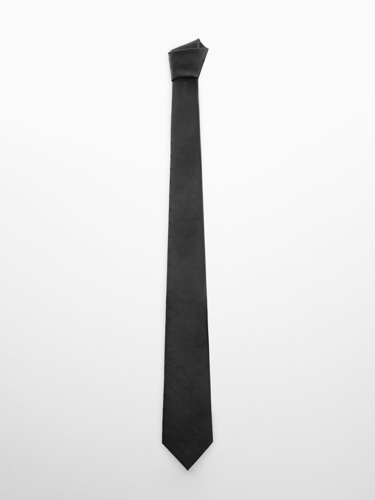 Micro-print tie