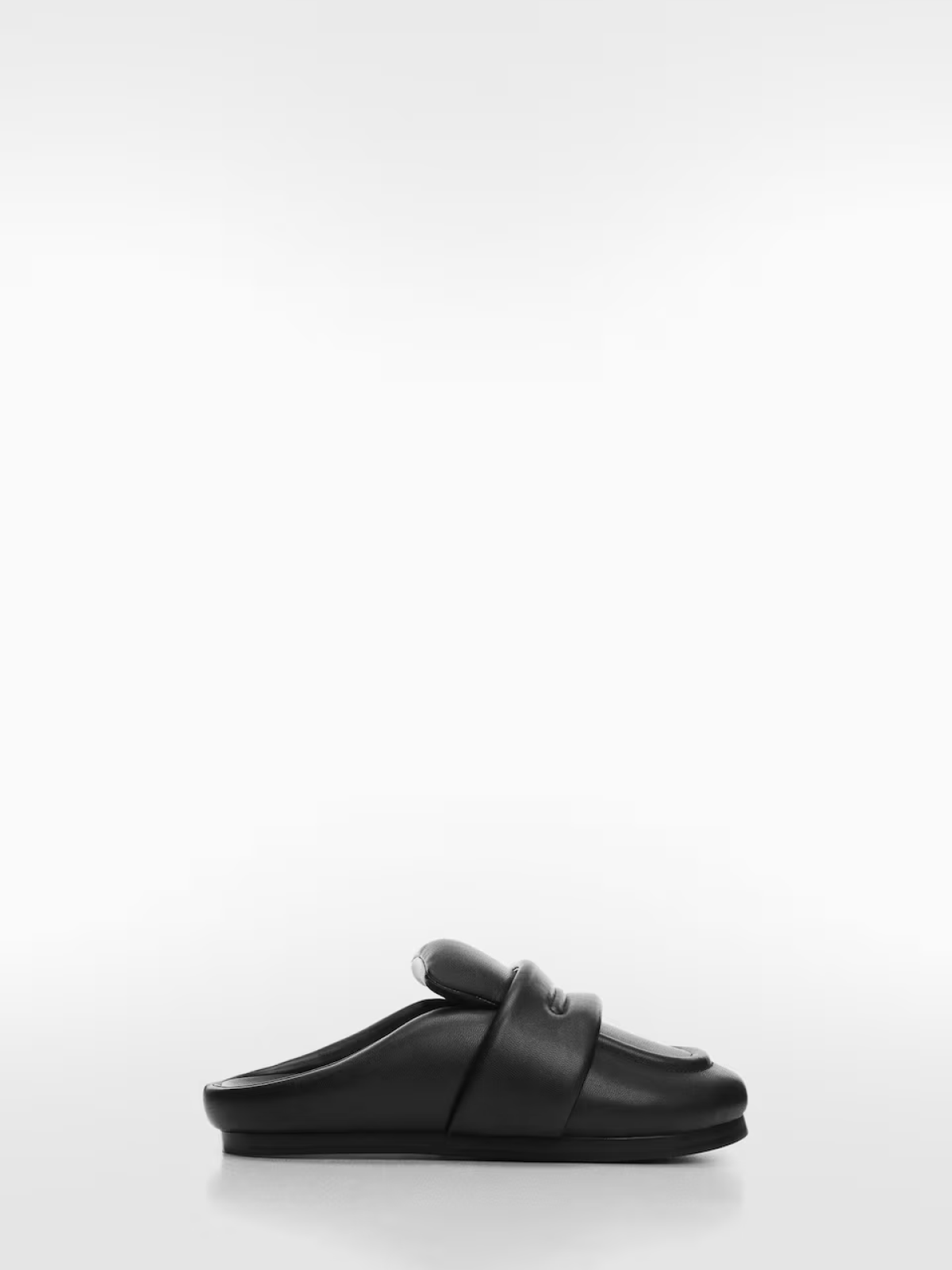 Quilted slingback loafer