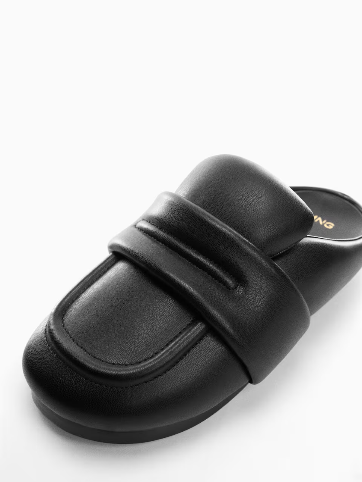 Quilted slingback loafer