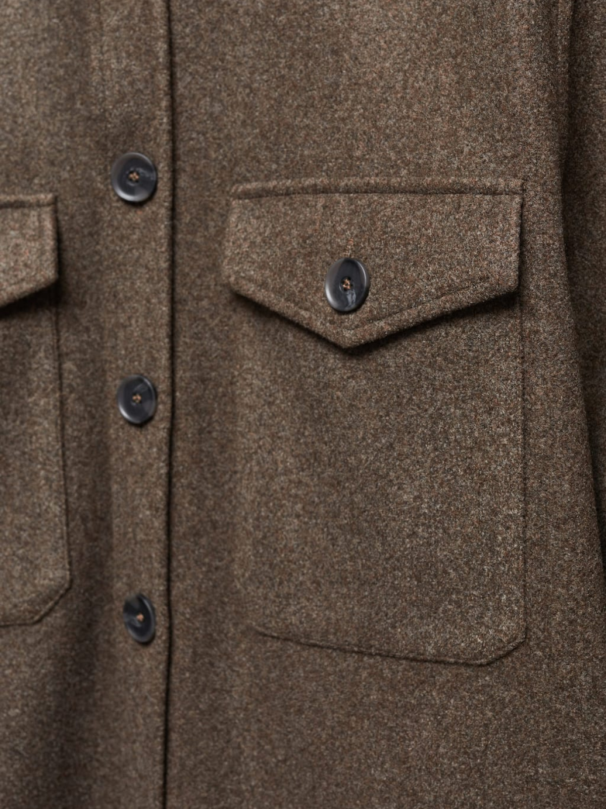 Flannel overshirt with pockets