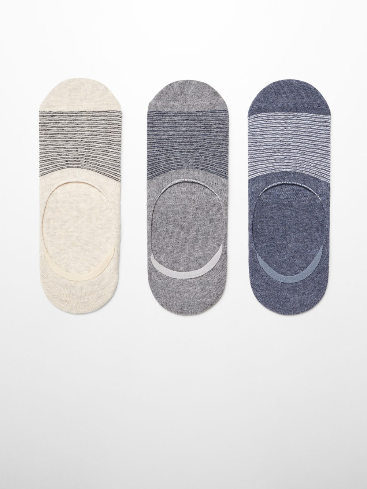 3-pack of invisible socks