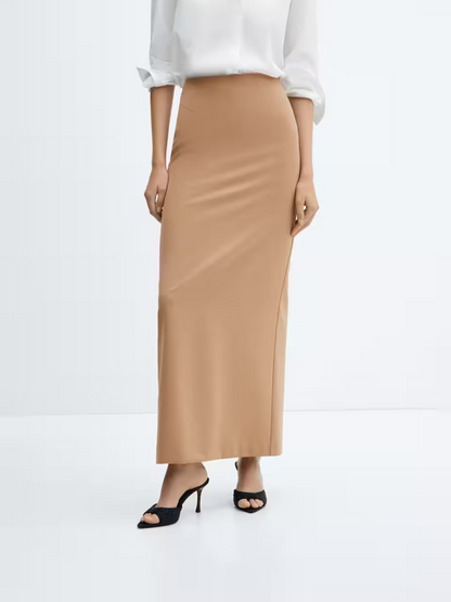 Straight long skirt
