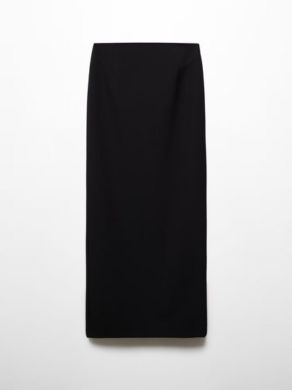 Straight long skirt